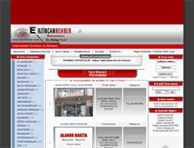 Tablet Screenshot of erzincanrehber.com